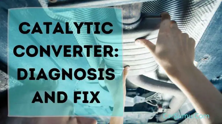 catalytic converter diagnosis and fix