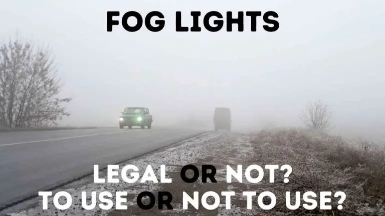 when to use fog light?