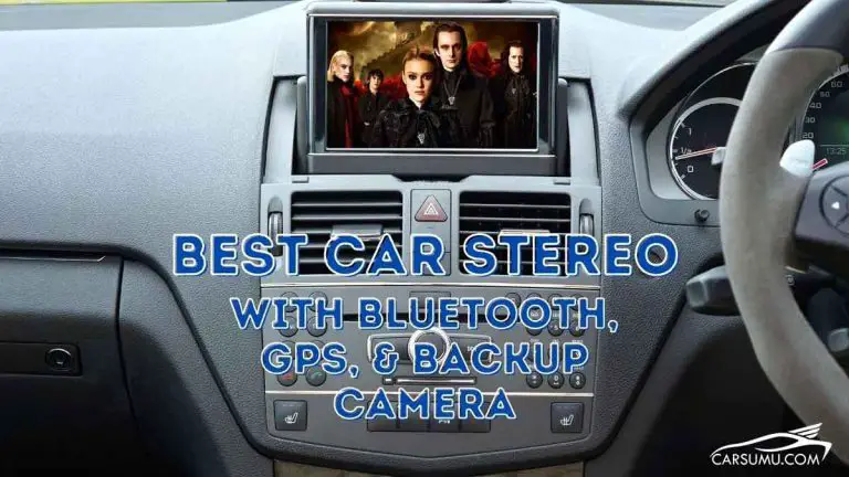 best car stereo with bluetooth and gps and backup camera