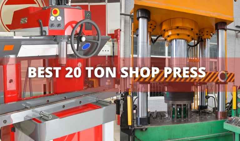 best 20 ton shop press review
