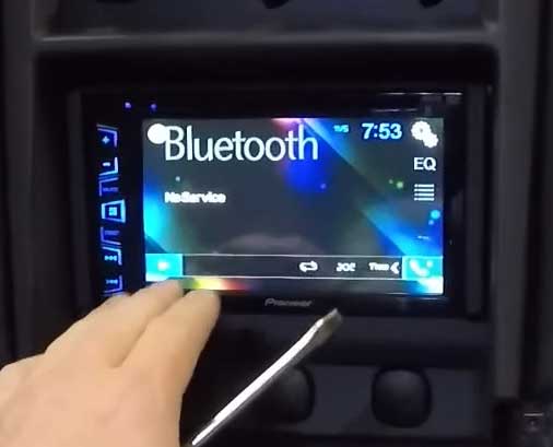 pioneer radio bluetooth memory full