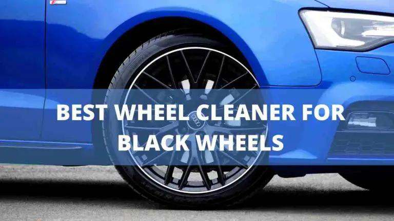 best wheel cleaner for black rims