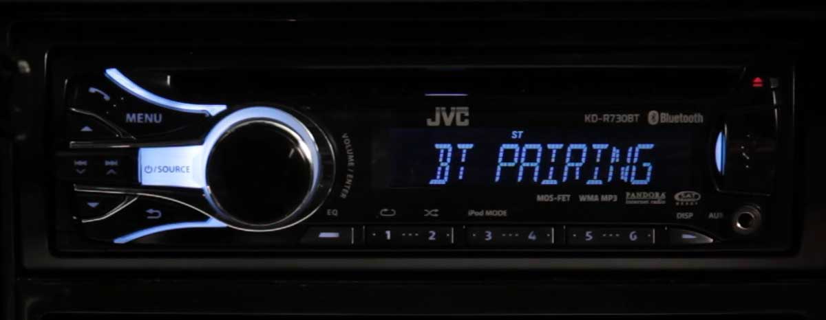 how to connect to jvc car stereo bluetooth