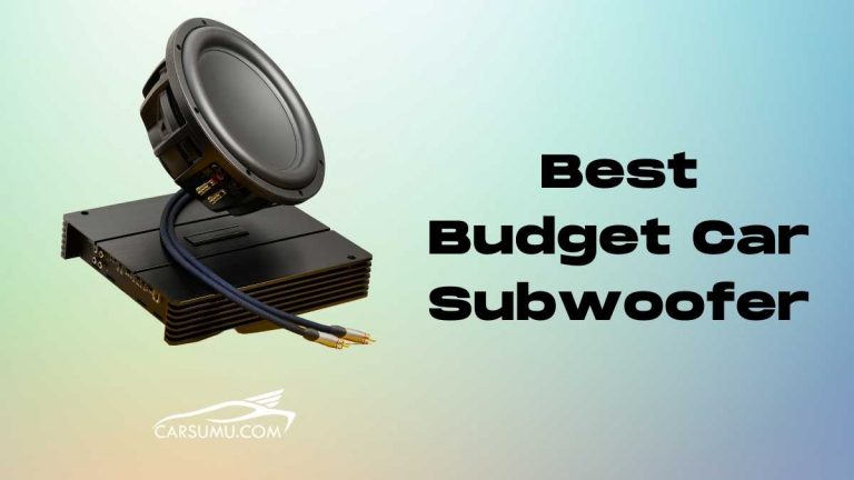 best budget car subwoofer