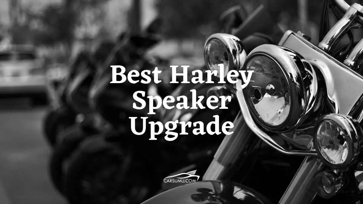 Best Harley Speaker Upgrade