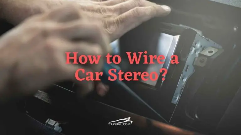 How to Wire a Car Stereo to a 12v battery