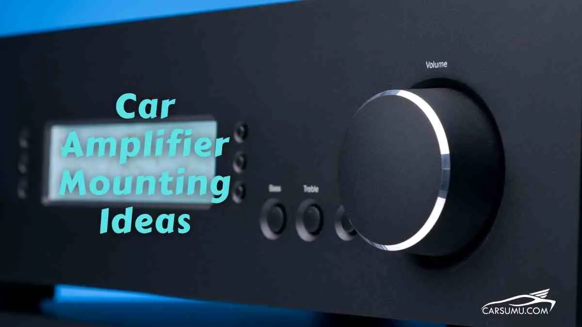 Car Amplifier Mounting Ideas