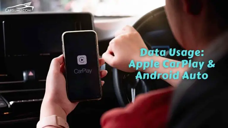 how much data does apple carplay and android auto use