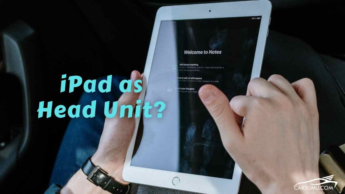 install ipad in car