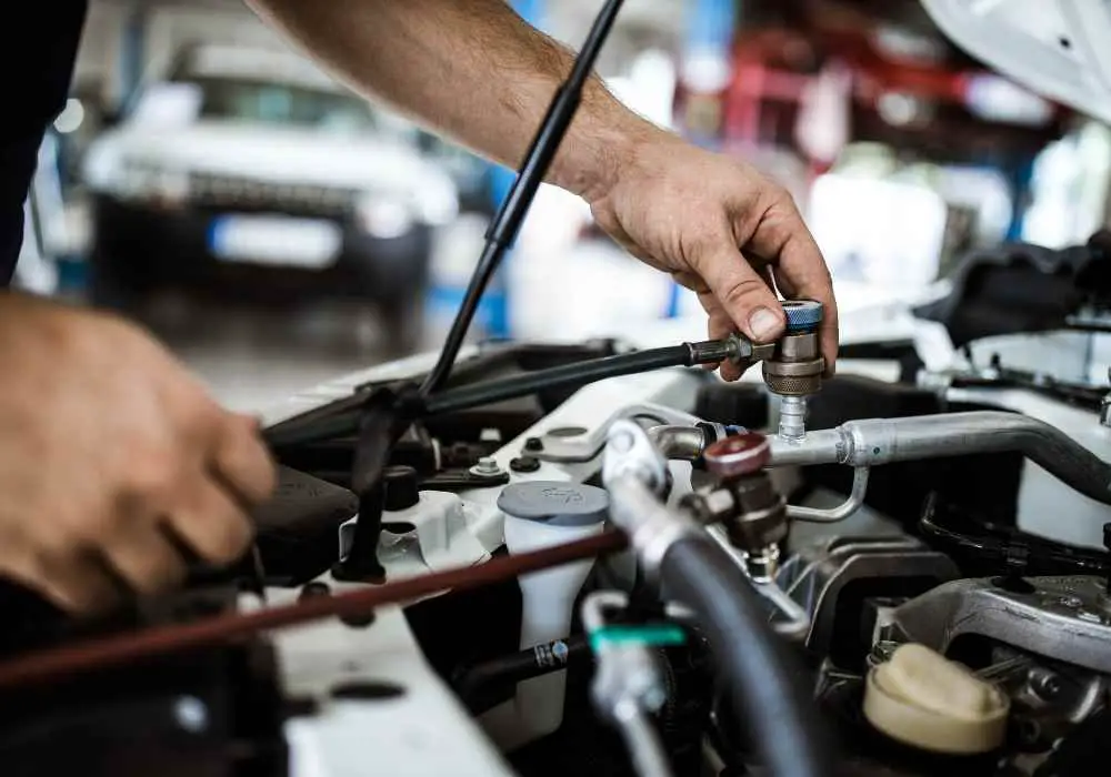 fixing noisy car ac compressor