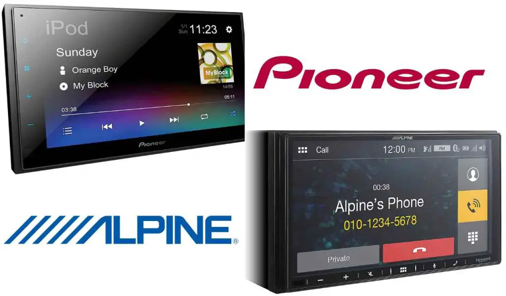 alpine vs pioneer car stereo