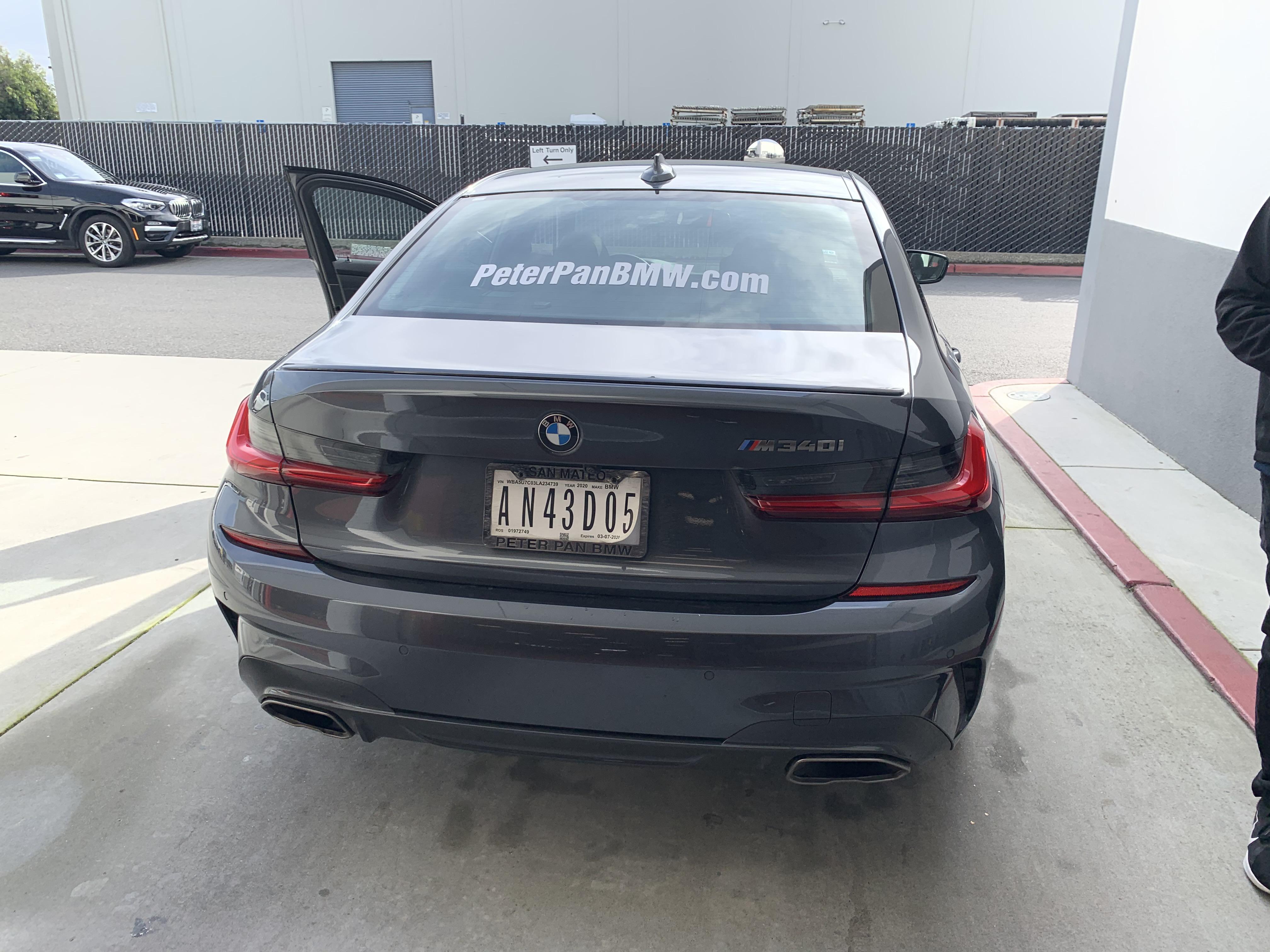 does bmw give you a loaner car
