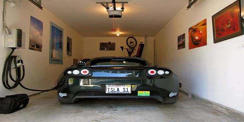 do you need a garage for an electric car
