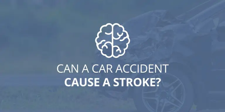 can a car accident cause a stroke
