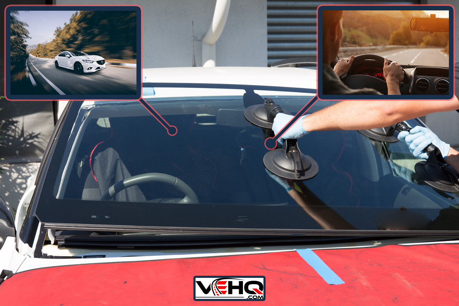 can you drive your car after windshield replacement
